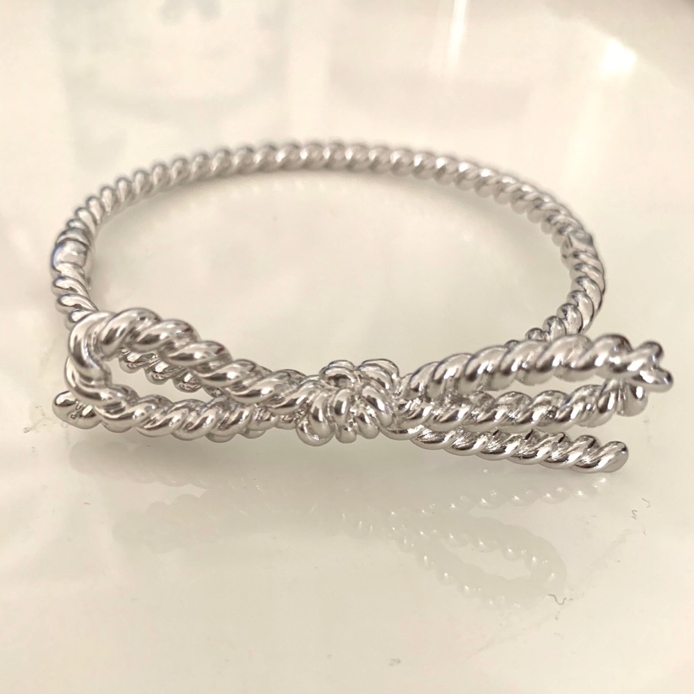Kate Spade Twisted Bow Bangle Bracelet